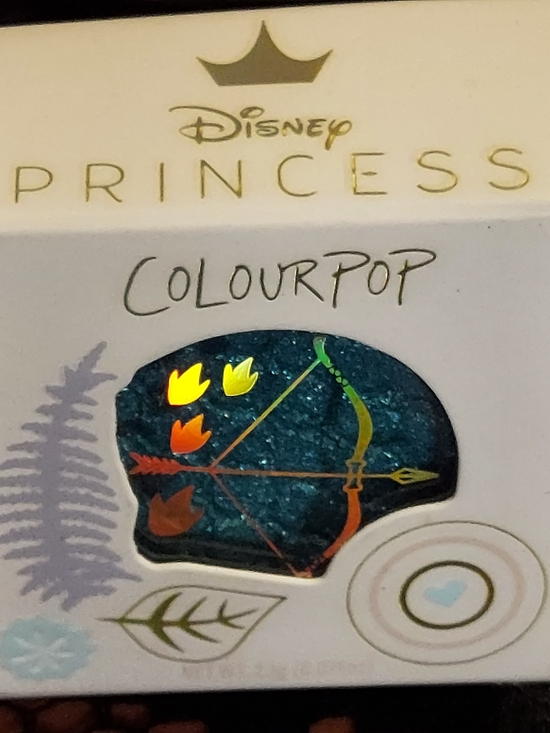 Colourpop Other - Disney Princess ColourPop Teal Glitter Kids Hair Clip